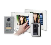 Aiphone JPS-4AEDV 7 Inch TouchScreen HandsetHands-Free 4 x 8 Color Video Set