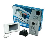 Aiphone JPS-4AEDV Video Intercom Kit 7″ Master Colour Monitor 2 Wire Cabling