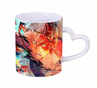 AIPILEI My Hero Academia Magic Mug, Anime MHA Heat Sensitive Colour Changing Mug, MHA Color Changing Mark Cup, Coffee & Tea Ceramic Cup, Creative Gifts for Christmas Birthday (Type 10, Colour Change)