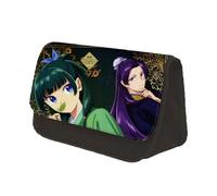 AIPILEI The Apothecary Diaries Pencil Bag with Zip, Maomao Anime Pencil Case Large Capacity Stationery Organiser Pencil Box for School Students Boys Girls (Type 5, 22x13x7.5CM)