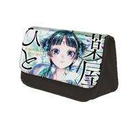 AIPILEI The Apothecary Diaries Pencil Bag with Zip, Maomao Anime Pencil Case Large Capacity Stationery Organiser Pencil Box for School Students Boys Girls (Type 7, 22x13x7.5CM)