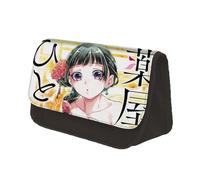 AIPILEI The Apothecary Diaries Pencil Bag with Zip, Maomao Anime Pencil Case Large Capacity Stationery Organiser Pencil Box for School Students Boys Girls (Type 3, 22x13x7.5CM)