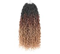 Aipin New Goddess OM3T3027 18 Inch Boho River Curls Crochet Hair with Curly Middle and Ends 8 Packs 18 Inch