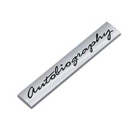 AIPING Autobiography Logo Car Sticker Logo Car Badge Decal Compatible with L405 Emblems (Color Name : 01 silver black)