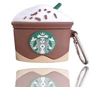 AiPods pro3 Case,3D Cute Funny Cool Kawaii Fashion Ice Cream Cup for Airods pro 3th Generation Case (2025) (Brown)