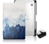Aippdo Case for Remarkable Paper Pro Move 7.3 inch 2025,Hard Back Shell Protective Book Folio Cover with Built-in Pen Holder, with Auto Sleep/Wake Function.