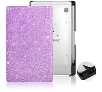 Aippdo Case for Remarkable Paper Pro Move 7.3 inch 2025,Hard Back Shell Protective Book Folio Cover with Built-in Pen Holder, with Auto Sleep/Wake Function.