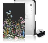 Aippdo Case for Remarkable Paper Pro Move 7.3 inch 2025,Hard Back Shell Protective Book Folio Cover with Built-in Pen Holder, with Auto Sleep/Wake Function.