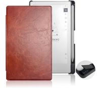 Aippdo Case for Remarkable Paper Pro Move 7.3 inch 2025,Hard Back Shell Protective Book Folio Cover with Built-in Pen Holder, with Auto Sleep/Wake Function.