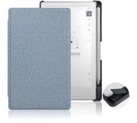 Aippdo Case for Remarkable Paper Pro Move 7.3 inch 2025,Hard Back Shell Protective Book Folio Cover with Built-in Pen Holder, with Auto Sleep/Wake Function.