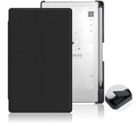 Aippdo Case for Remarkable Paper Pro Move 7.3 inch 2025,Hard Back Shell Protective Book Folio Cover with Built-in Pen Holder, with Auto Sleep/Wake Function.