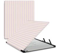 Aippdo Case for Remarkable Paper Pro Tablet 11.8" (Released in 2024), Hard Back Shell Protective Book Folio Cover with Built-in Pen Holder, with Auto Sleep/Wake Function. (Pink & Yellow)