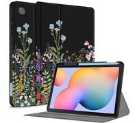 Aippdo Case for Samsung Galaxy Tab S6 Lite 10.4 Inch 2024/2022/2020 with S Pen Holder, Multi-Angle Viewing Soft TPU Back Cover with Pocket Auto Wake/Sleep.