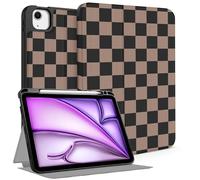 Aippdo Compatible for iPad Air 11-inch M4/M3/M2 (2026/2025/2024), iPad Air 5th/4th Generation (2022/2020) 10.9 Inch,Smart Folio Cover (Auto Wake/Sleep) with Build-in Pencil Holder for Apple Tablet