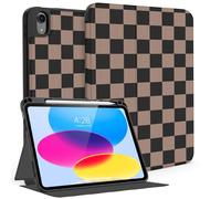 Aippdo Compatible iPad A16 Case (11th) 2025,for iPad 10th Generation 10.9 inch (2022),Premium Leather Folio Stand Cover with Apple Pencil Holder-Auto Sleep/Wake and Multiple Viewing Angles