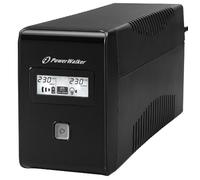 Aiptek PowerWalker VI 650 LCD - 650VA - 360W Line Interactive UPS System with LCD Display