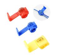 Aiqeer 60 Pcs Scotch Lock Wire Connectors Set, Scotch Lock Quick Splice Connectors Terminals, Electrical Wire Splice Branch Connectors (Red + Blue + Yellow)