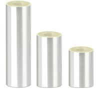 AiQInu Cake Edge Film, Reusable 4 Rolls, 6 cm/7 cm/8 cm/10 cm High x 10 m, Transparent Acetate Roll, Acetate Cake Strips, Acetate Roll for Cake Decoration, Chocolate, Mousse, Cake, Dessert Rings