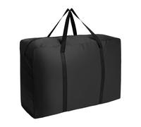 AiQInu Large Clothes Storage Containers 150L, Waterproof Underbed Storage Containers with Handle, Space-Saving Foldable Organizer Closet for Clothing Blankets Duvets, 420D Oxford