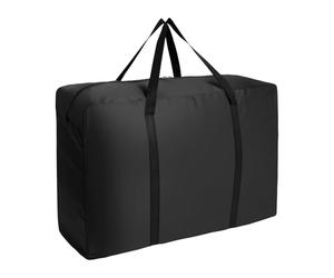 AiQInu Large Storage Bag, 87 L, Foldable Underbed Storage Box with Handle, Waterproof, Durable Moving Bags for Bedding, Mattress Toppers, Blankets and Pillows, 420D Oxford