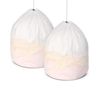 AiQInu Pack of 2 Washing Machine Net 50 x 60 cm Washing Machine Mesh Laundry Bag with Drawstring, Washing Machine Shoe Bag