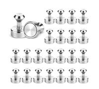AiQInu Pack of 24 Strong Small Magnets 12 x 16 mm Neodymium Magnet Extra Strong Magnets for Magnetic Board Magnet Fridge Cone Magnets Strong
