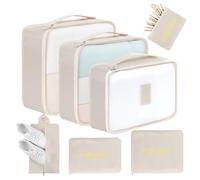 AiQInu Packing Cubes for Suitcases 7 PCS Travel Luggage Organiser Multifunction Waterproof Suitcase Organiser Bags Travel Essentials