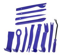 AiQInu Set of 12 Car Lever Tool, PP Plastic Car Disassembly Tool, Trim Wedge Set for Car Interior Trim, Dashboard Upholstery (Blue)