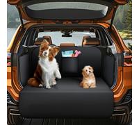 AiQInu Universal Car Boot Protector with Side Protection, Waterproof, Non-Slip, Scratch-Resistant, for Car, Truck, SUV, 184 x 105 cm, Black