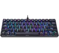 aiqiua Gaming Mechanical Keyboard Keyboard with Blue Red Switch Speed All Anti-Ghost Keys for Computer Gaming Beautiful Appearance, Excellent Performance
