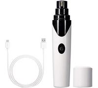 aiqiua Professional Electric Rechargeable Pet Nail Trimmer Painless Paws Grooming & Smoothing for Small Medium Large Dogs & Cats