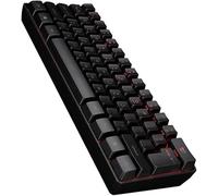 aiqiua Small Backlit Gaming Keyboard Wired 61 Keys Gaming Keyboard Wired Keyboard Easy to Carry, Feel Comfortable