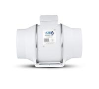 AIR 6 Triumph-150T Inline Extractor Fan with Timer for 150mm / 6 inches ducting. Impressive Air Volume of up to 540m3/H (TRIUMPH150T for 150mm 6inches)