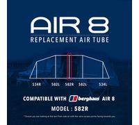 Air 8 Replacement Air Tube - 582R - Black, Black One Size