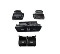 Air AC Vent Compatible With VW For R36 Car LHD Dashboard Air Conditioning Outlet Vent Frame Trim Assembly Interior Accessories(Black B 4pcs)