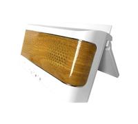 Air AC Vent Outlet 5W Solar Powered Car Auto Cooler Ventilation Fan Automobile Air Vent Exhaust Fan Car Radiator Car Ventilator Cooling Fan Of Cars AC Front Grille(White Honeycomb)