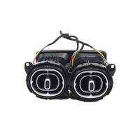 Air AC Vent Outlet For Benz C Class W206 64 Color LED Atmosphere Light Dashboard AC Air Condition Vent Outlet Nozzle AC Front Grille(Rear)