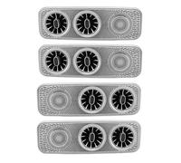 Air AC Vent Outlet For Benz V Class For EQV For Vito For Viano W447 V250 Interior Roof LED Air Conditioning Turbo Vent AC Outlet Trim AC Front Grille