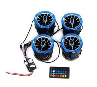 Air AC Vent Outlet For Benz V Class W447 For Vito V250 V260 Car LED Front Dashboard Air Condition Vent Outlet Turbo Interior Trim Accessories Car AC Vent Grill(4 x Blue)