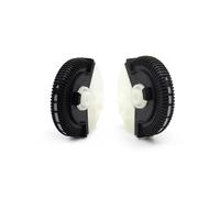 Air AC Vent Outlet For Benz W211 E Class 2003-2008 E230 E280 2118300054 2/3PCS Front Left Right Air Conditioner Ac Vent Base Roller Knob AC Front Grille(Black-A and C)