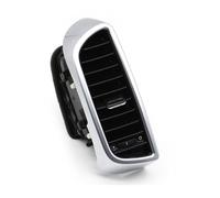 Air AC Vent Outlet For Cayenne 958 2010-2015 Front Center Middle AC Air Vent Grille Outlet Complete Assembly(Silver Central-Left)