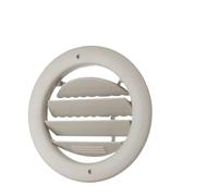 Air AC Vent Outlet For Lincoln For Navigator 2011-2014 Parts BL1Z-19893-AA 9L1Z-19893-AG GB5Z-19893-CB Car Roof A/C Heater Air Vent Grille Round AC Front Grille(1pc Beige)