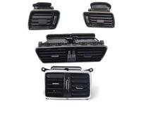 Air AC Vent Outlet For VW For Passat CC B6 B7 R36 3AD 819 728A 701A 702A Car LHD Piano Paint Dashboard Air Conditioning Outlet Vent AC Front Grille(Piano Black A 4pcs)
