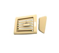 Air AC Vent Outlet Replacement for Benz W251 2006-2009 R300 R320 R350 R400 R500 Interior Front Side Rear Air Conditioner AC Vent Grille Cover(Rear Black)(Left Beige)