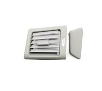 Air AC Vent Outlet Replacement for Benz W251 2006-2009 R300 R320 R350 R400 R500 Interior Front Side Rear Air Conditioner AC Vent Grille Cover(Rear Black)(Left Gray)