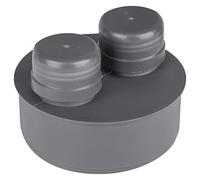 Air Admittance Valve 110mm Soil Vent Waste Pipe Anti-Syphon Internal External Grey