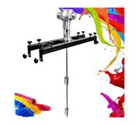 Air Agitator, Electric Tank Mixer Machine, Commercial Paint Stirring Machine with Support Hanger, for Ink Dissolver Agitator(Large5cylinders)