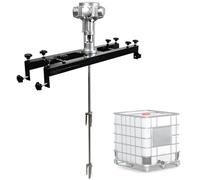 Air Agitator for IBC Tank,1000L 1/2HP 3/4HP 1HP Pneumatic Tank Mixer Machine, Pneumatic Air Agitator Paint Mix Tool, Liquid Paint Mixer(S400)