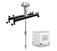 Air Agitator for IBC Tank,1000L 1/2HP 3/4HP 1HP Pneumatic Tank Mixer Machine, Pneumatic Air Agitator Paint Mix Tool, Liquid Paint Mixer Stirring Pneumatic Industrial Shaker(S500)