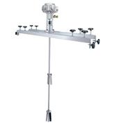 Air Agitator for Paint Mixing, 3/4 HP Motor with Bracket and Stand, Ideal for Stirring Aqueous Solutions and Water-Based Paints